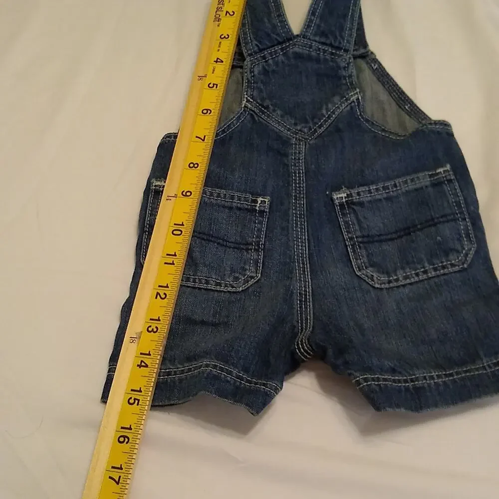 Old Navy kids 3/6 months overalls.